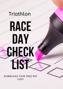 Free Triathlon Race Cay checklist