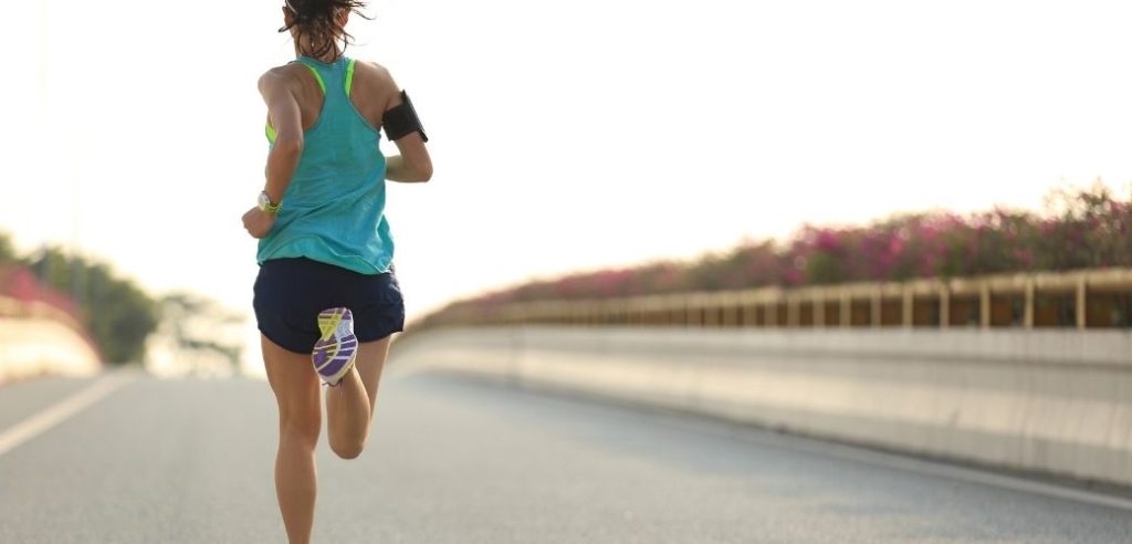 female runner